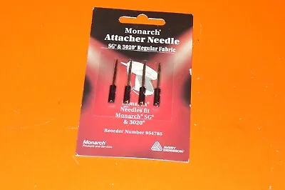 Monarch 4 Pack Of Attacher Needles Sg & 3020 Regular Fabric • $7.99