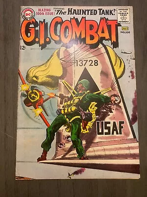 GI COMBAT 100 (Jun-Jul 1963) Haunted Tank VG 4.0 • $3.25