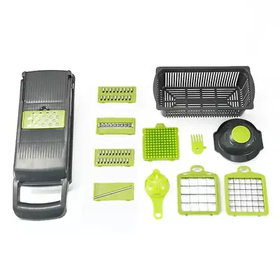 Vegetable Chopper And Slicer Dicer 14/16 In 1 Multi-use Onion Cutter Stainless  • $18.28