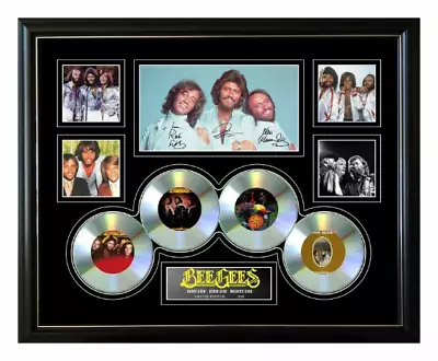 Bee Gees Signed Photo Poster Limited Edition Framed Memorabilia • $129.99