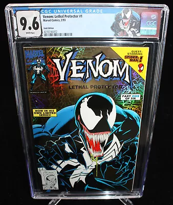 Venom: Lethal Protector #1 (CGC 9.6) Gold Edition - 1993 • $599.88