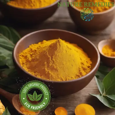 ORGANIC Turmeric Powder Tumeric Haldi Powder Purest Quality Vegan | 10g - 1KG • £13.35