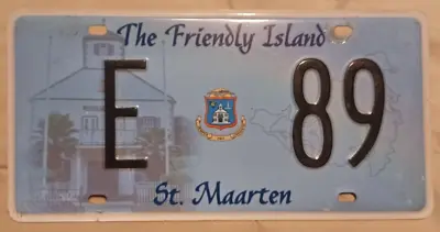 ST. Maarten The Friendly Island License Plate Tag  E 89 • $13.01