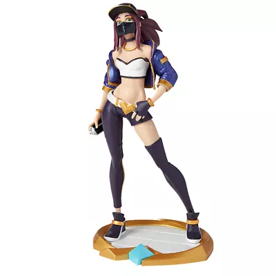 League Of Legends K/DA Akali Unlocked Statue Figure /w Box & Blacklight • £110