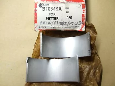 PH / PJ /  30's Part # B1064A  New Old Stock.  Petter One Bearing (2 Halves)  • £4.13