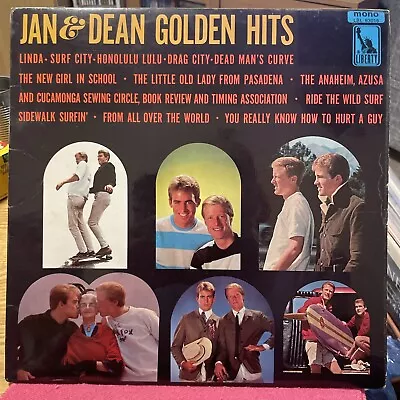 JAN & DEAN Golden Hits Vinyl LP Liberty Records Best Of Greatest • £4.99