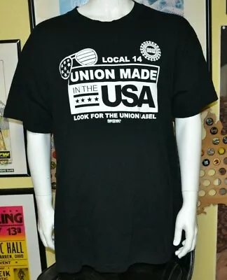 UAW United Autoworkers Union Pride Local 14 Toledo OH T Shirt 2XL USA Nice XXL • $16.99