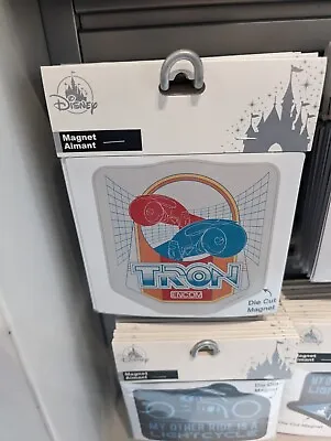 Tron Lightcycle Run Encom Die Cut Magnet Disney Parks • $19.99