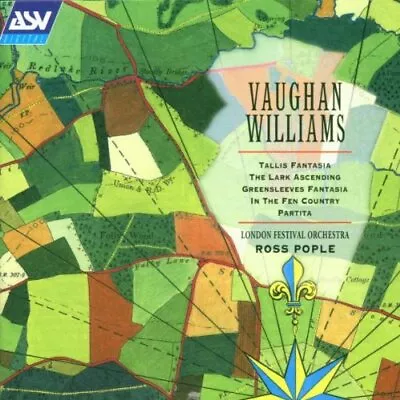 Vaughan Williamsralph : Tallis Fantasia/partiten CD FREE Shipping Save £s • £2.65