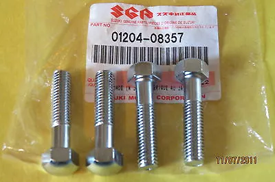 (4) Nos Suzuki 8x35 Fork Steering Stem Bolts Rm Rv Tc Tm Ts Rl Gs Sp Alt Dr Gn • $18.99