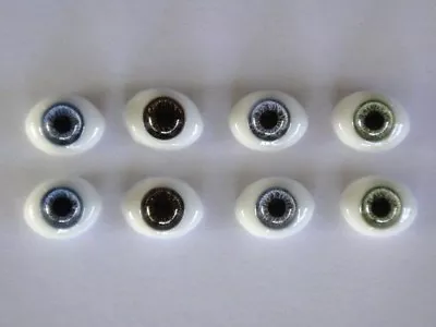 £19.54 • Buy Eyes IN Glass Paperweight 12 MM Vintage Dolls Or Modern - Reborning