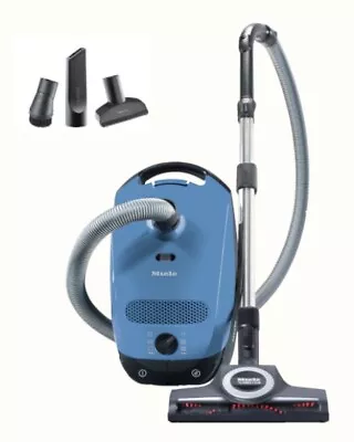 Miele Classic C1 Turbo Team PowerLine Canister Vacuum Cleaner Tech Blue SBAN0 • $375.20