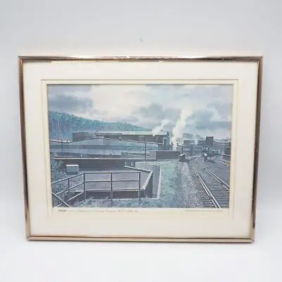 Railroad Train Pittsburgh Lake Erie New York Central McKees Rocks 1960s Print • $59.49