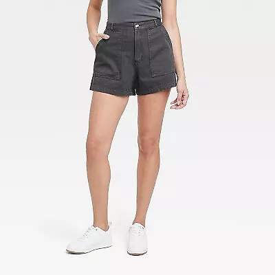 Women's Mid-Rise Utility Shorts - Universal Thread • $9.99