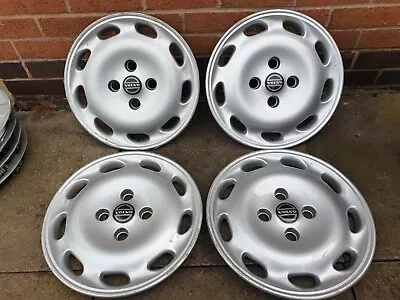 Set Of Volvo V40 15  Wheel Trims Hub Caps X4 Genuine Used Parts • $43.56