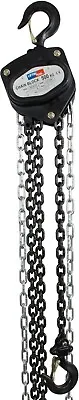 500kg 15mtr Chain Block Lifting Tackle Crane Hoist Manual Gantry Hand Pulley • £194.74