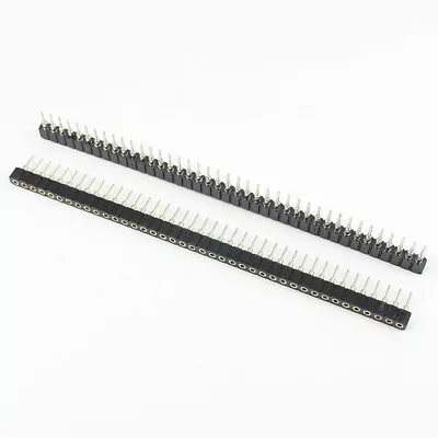 2Pcs 2mm 2.0mm Pitch Tin PCB Panel IC Breakable 40 Pin 40P Female Header Strip • $2.99