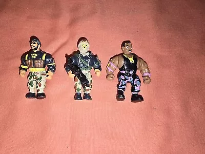 Military Muscle Men Figures 1993 Lot Of 3 • $21