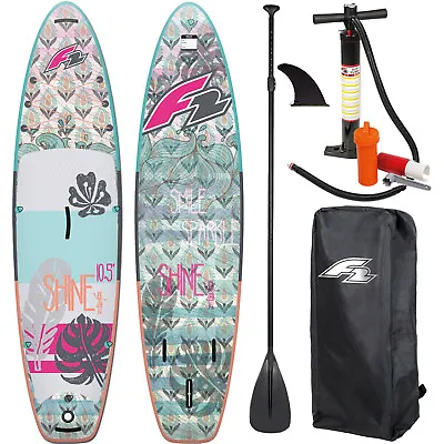 F2 Inflatable Shine Women 10' 0'' Sup Damen Isup Stand Up Paddleboard 120 1/8in • $669.95