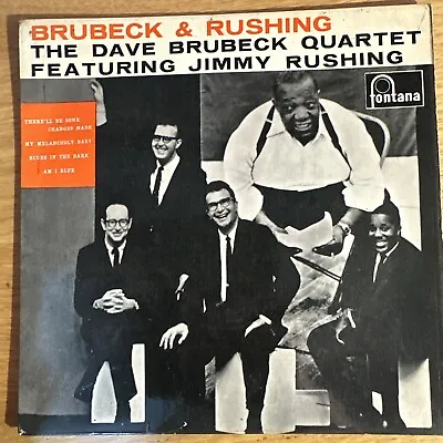 The Dave Brubeck Quartet Featuring Jimmy Rushing - Brubeck And Rushing (7  EP) • £6.70