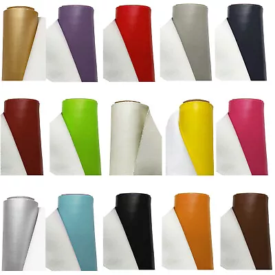 FAUX LEATHER Fabric Leatherette Material Leathercloth Waterproof Upholstery Car • £0.99