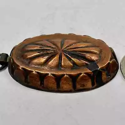 VINTAGE COPPER DOLLHOUSE CANDY MOLd CONCHO COPPER MOLD • $32