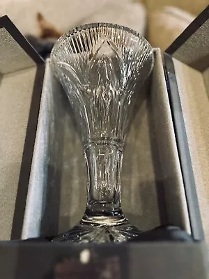 Waterford Crystal Rock Of Cashel Vase Romance Of Ireland In Original Box • $200