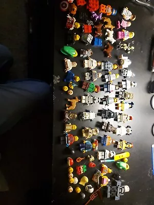 Large Lego Mini Figure Lot Minecraft Star Wars & More • $19.99