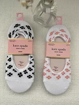 3 Pack Kate Spade New York Women No Show Liner Footsie Socks UK  Size 4-10 NEW • £19.35