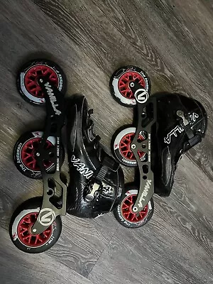 Vanilla Assassin Jr Inline Skates 3x100 11.25  195/165mm Size 5  • $160