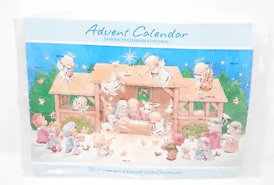 Gibson HOLLY BABES Christmas Advent Calendar • Ruth Morehead Vintage 1997 SEALED • $16.99