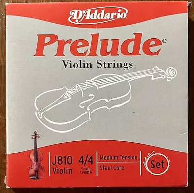 Prelude Violin String Set 4/4 E Ball Medium J810 • $19