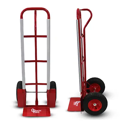 300Kg Sack Truck Heavy Duty Hand Two Wheel Commercial Trolley Tyre Barrow Load • £59.50