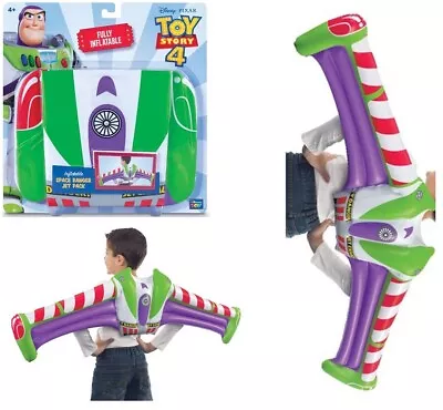 Toy Story Buzz Lightyear Inflatable Lightyear Space Ranger Jet Pack 4+ Toy Wing • $49