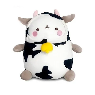 Molang Cow Stuffed Animal Plush Korean Rabbit Toy Soft Cushion 25cm 9.8 Inch • $52.36