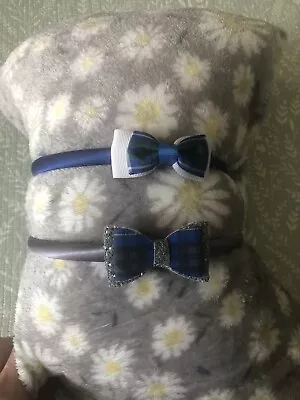 Hair Bands Bow Tartan School  • £0.99