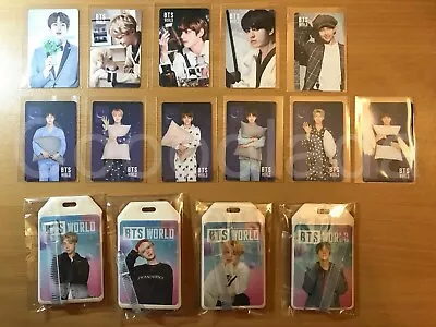 BTS World OST Soundtrack Album Official Photocard / Name Tag [US Seller] • $9.99