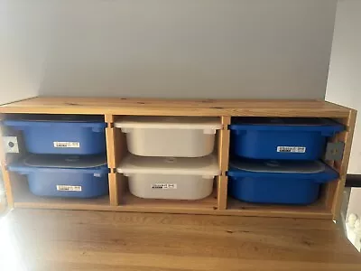 IKEA TROFAST Children's Kids Wall Storage Combination With Boxes For Toys • £25