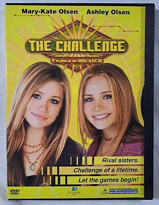 Mary Kate & Ashley Olsen The Challenge 2003 DVD Snapcase Kids Movie RARE HTF OOP • $9.85