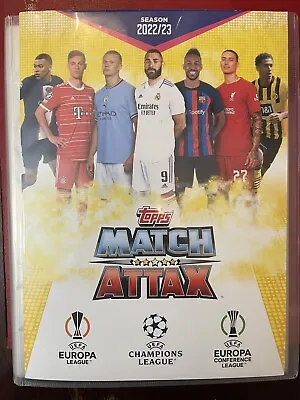 NO Dup’s BINDER 437 Cards Match Attax 2022/2023 Champions League 22/23 Folder • £36.99