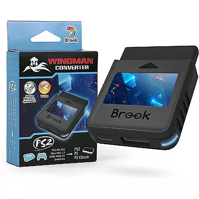 Brook Wingman PS2 Converter Wireless Version Of PS4/3 To PS2/1 Retro Console • $39.99