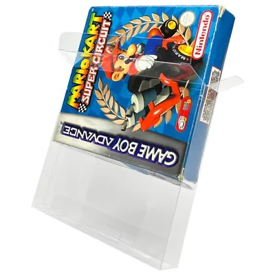Box Protector For Nintendo Gameboy GBA GBC GB Game Case Display Box (1-100 Pack) • £7.99
