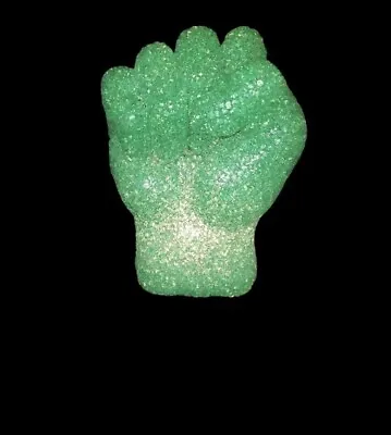 The Incredible Hulk Green Fist Night Light Marvel Retro Lamp Green Lamp • $22.99