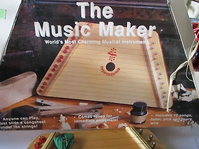 The Music Maker Lap Top Harp Instrument Made In Belarus Songs Pick Music • $23