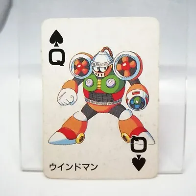 Q Windman ROCK Man X Street Fighter Mini Playing Card Bonbon JAPAN GAME • $8
