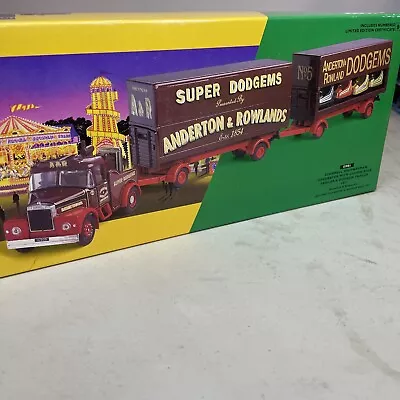 $29.98 • Buy Corgi Classics 15901 Scammell Highwayman Generator With Closed Pole Trailer Set 