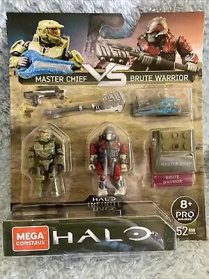 Mega Construx Halo Master Chief VS Brute Warrior 2020 Mega Bloks Halo Infinite • $27.16