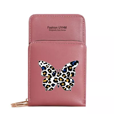 £7.99 • Buy Touch Screen Wallets Card Purse Case Phone Crossbody Carry Handbag Bag Print UK