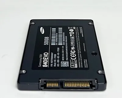 Samsung 840 EVO 500GB 2.5'' SATA SSD - MZ7TE500HMHP • £125