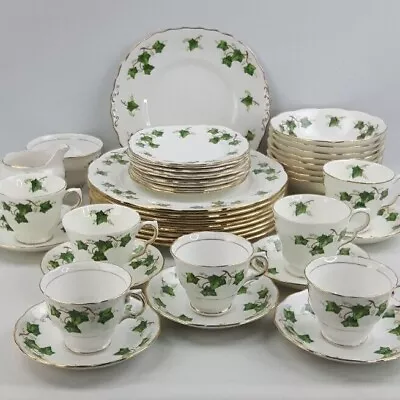 Colclough Ivy Leaf Bone China Dinner & Tea Items - Sold Individually - Vintage • £3